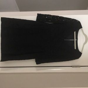 JCrew Lace Black Dress